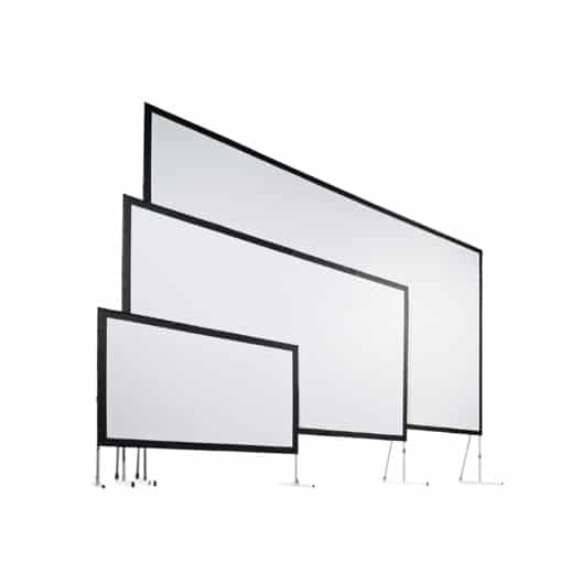 Leinwand – 8,20 x 3,40m – Aufprojektion