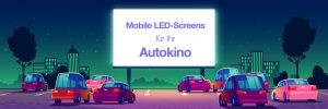 LED-Screens für Autokinos
