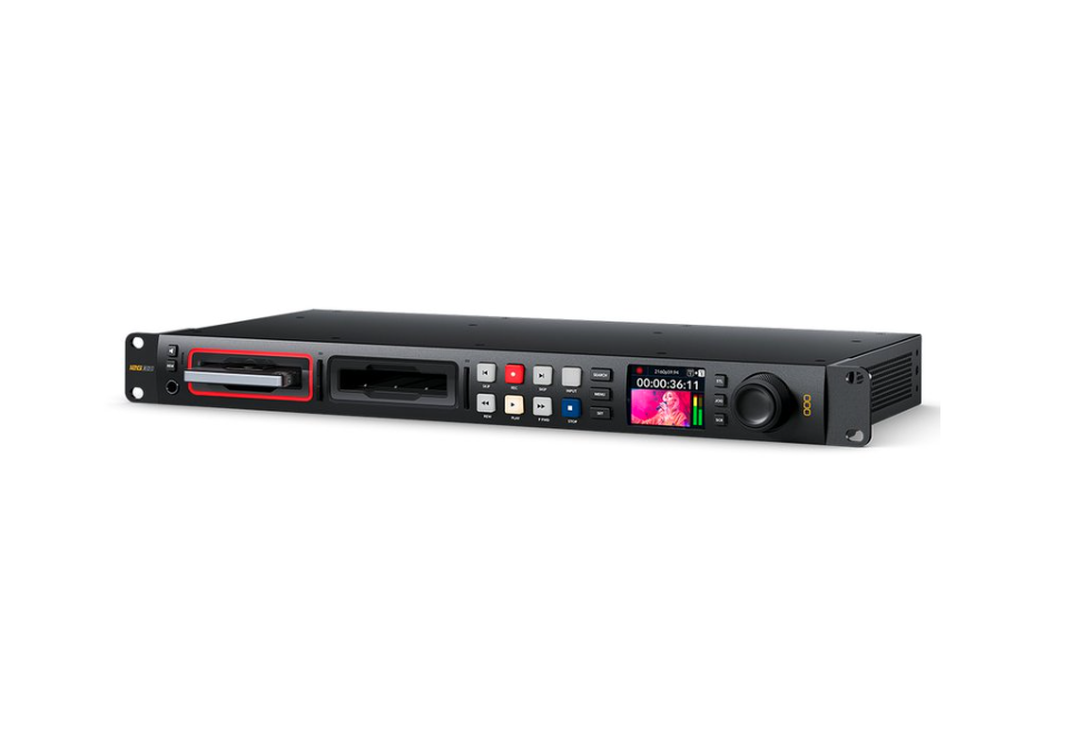 Blackmagic Hyperdeck Studio 4K Pro  Festplattenrekorder und Videozuspieler