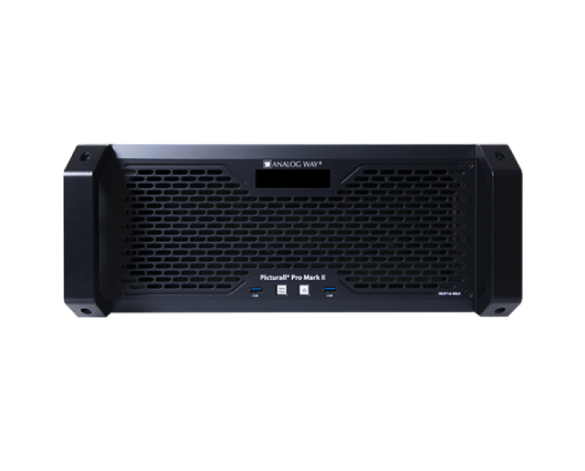 Analog Way Picturall Pro MKII MSP16-MKII-R1  4K Medienserver